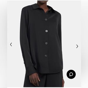 Theory button down blouse